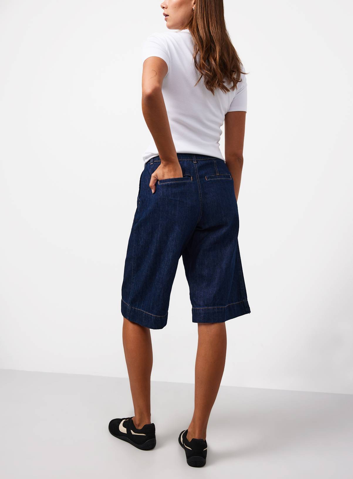 Dark Rinse Denim Co-ord Jorts 22 - Image 4